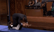 Extant GIF - Jimmy Fallon Roll Halle Berry GIFs