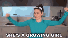 Shes A Growing Girl Cristine Raquel Rotenberg GIF - Shes A Growing Girl Cristine Raquel Rotenberg Simply Nailogical GIFs