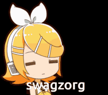 Swagzorg Vocaloid GIF - Swagzorg Vocaloid Kagamine Rin GIFs