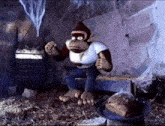 Donkey Kong Fart GIF - Donkey Kong Fart Donkey Kong Country GIFs