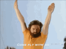 Come Fly With Me GIF - Come Fly With Me Zach Galifianakis GIFs