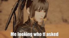 Who Asked Eve GIF - Who Asked Eve Stellar Blade GIFs