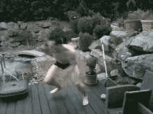 Mom Said I Should Be Social And Break The Ice…thanks Mom… GIF - Cannonball Fail Splatter GIFs