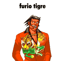 Furio Tigre Ace Attorney GIF - Furio Tigre Ace Attorney Phoenix Wright GIFs