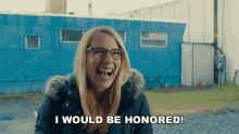 I Would Be Honored Amy Ryan GIF - I Would Be Honored Amy Ryan Carol Jensen GIFs