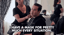 I Have A Mask For Pretty Much Every Situation Verstile GIF - I Have A Mask For Pretty Much Every Situation Verstile Adaptable GIFs