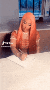 Nostalgiasedge Nicki Minaj GIF - Nostalgiasedge Nicki Minaj Writing GIFs