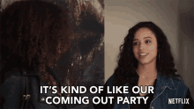 Its Kind Of Like Our Coming Out Party Moe Truax GIF