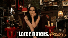 Later, Haters GIF - Laterhaters Catchphrase Bye GIFs