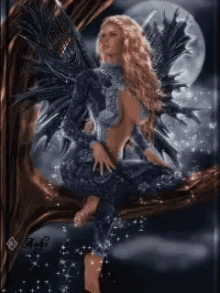 Fairy Moon GIF - Fairy Moon Night GIFs