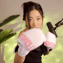 Kwissty Boxing Gloves GIF - Kwissty Boxing Gloves Pink GIFs