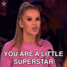 You Are A Little Superstar Amanda Holden GIF