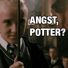 Angst Potter Malfoy GIF - Angst Potter Malfoy GIFs
