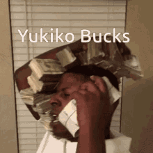 Yukiko Yukiko Bucks GIF - Yukiko Yukiko Bucks Yukiko Dollar GIFs