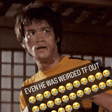 Bruce Lee Weirded Out GIF - Bruce Lee Weirded Out Bruce Lee Funny GIFs