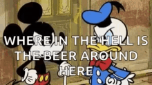Mickey Mouse Donald Duck GIF - Mickey Mouse Donald Duck Mad GIFs