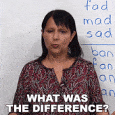 What Was The Difference What Did You Notice Rebecca GIF - What Was The Difference What Did You Notice Rebecca Engvid GIFs