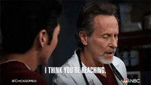 I Think Youre Reaching Dr Dean Archer GIF - I Think Youre Reaching Dr Dean Archer Steven Weber GIFs