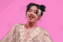 twice chaeyoung pink