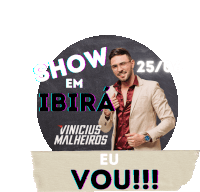 Vinicius Malheiros Sertanejo Universitario Sticker