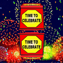 Its Time To Celebrate Celebrate Good Times GIF - Its Time To Celebrate Celebrate Good Times Party Time GIFs