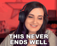 This Never Ends Well Lauren Weber GIF - This Never Ends Well Lauren Weber Laurenz Side GIFs
