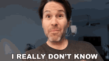 I Really Dont Know Clintus Mcgintus GIF - I Really Dont Know Clintus Mcgintus Clintustv GIFs