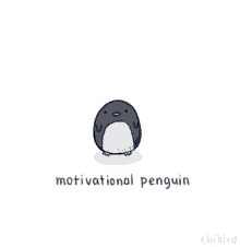 Motivation Penguin GIF