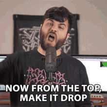 Now From The Top Make It Drop Andrew Baena GIF - Now From The Top Make It Drop Andrew Baena Wap GIFs
