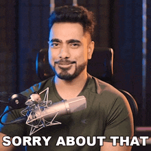 Sorry About That Unmesh Dinda GIF - Sorry About That Unmesh Dinda Piximperfect GIFs