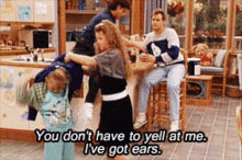 Dont Have To Yell Full House GIF - Dont Have To Yell Full House GIFs