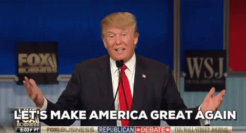 Make America Great Again GIF - Donald Trump Speech Campaign GIFs