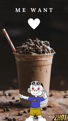 Frappuccino Me Want Frapp GIF