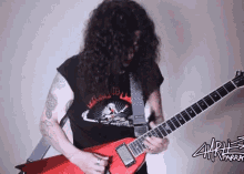 Charlie Parra Del Riego Guitar Shred GIF - Charlie Parra Del Riego Guitar Shred Feeling It GIFs