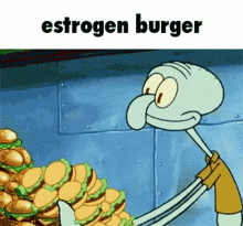 Estrogen Burger GIF - Estrogen Burger Estrogen Burger GIFs