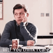 Wtf You Think I Care GIF - Wtf You Think I Care I Dont Care GIFs