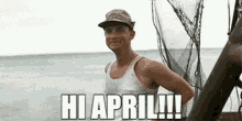 Hi April GIF - Hi April GIFs