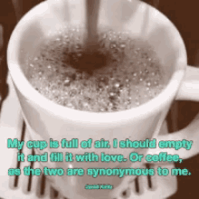 Coffee Cup GIF - Coffee Cup Coffee Quote GIFs
