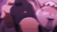 a close up of a person 's butt in a purple and pink background .