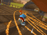 a cartoon drawing of a roller coaster with a basketball that says ' rocket league ' on it