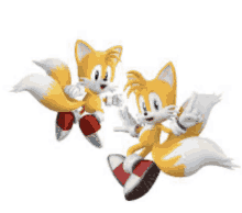 Classic And Modern Tails GIF - Classic And Modern Tails GIFs