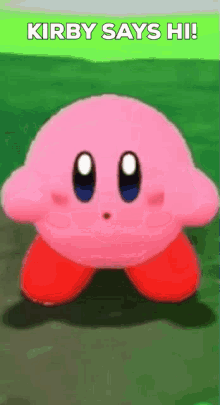 Kirby Says Hi GIF - Kirby Says Hi GIFs