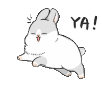 Cartoon Rabbit Running GIFs | Tenor