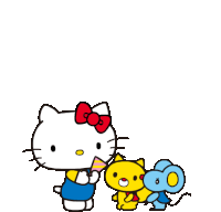 Hello Kitty Congratulations Sticker - Hello Kitty Congratulations Lets Party Stickers