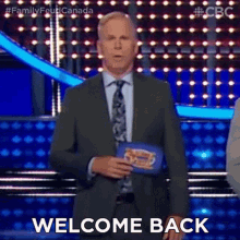 welcome back gerry dee family feud canada glad to have you back nice to see you again