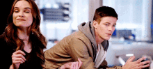 Snowbarry Otp GIF - Snowbarry Otp Height Difference GIFs