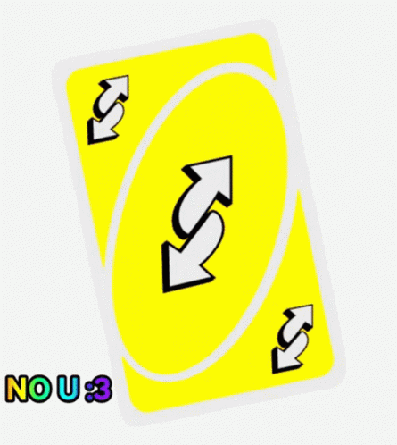Uno No U GIF - Uno NoU ReverseCard - Discover & Share GIFs