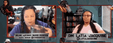 a screenshot of selise astorio blood hunter and dm latia jacquese
