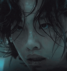 a poster for a movie called but i think i lost it features a woman with wet hair