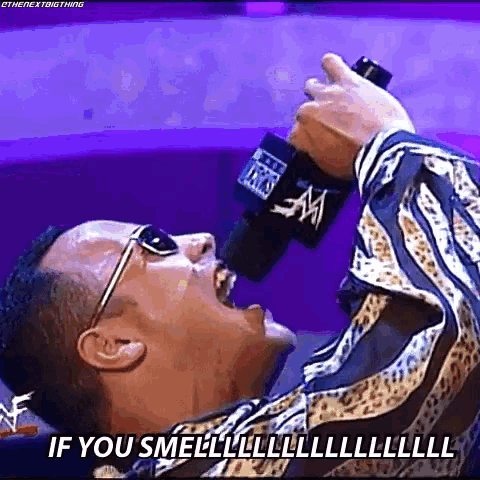 Can you smell what the rock is cooking? (Original) on Make a GIF